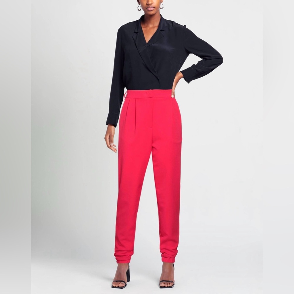 💖 Chic Manuel Ritz Magenta Statement Pants